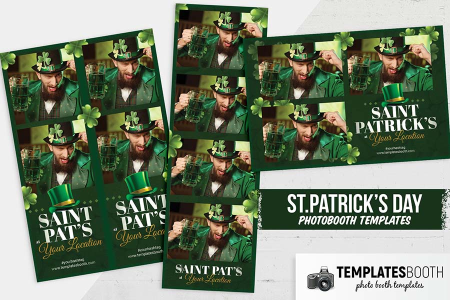 St. Patrick’s Day Photo Booth Template v2