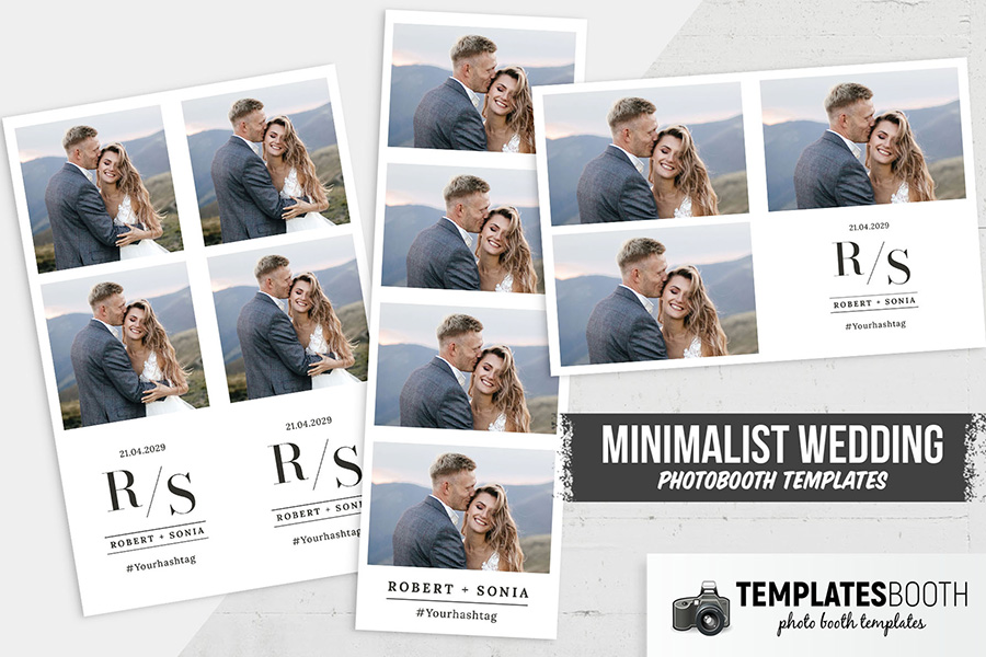 Sleek Minimalist Photo Booth Template