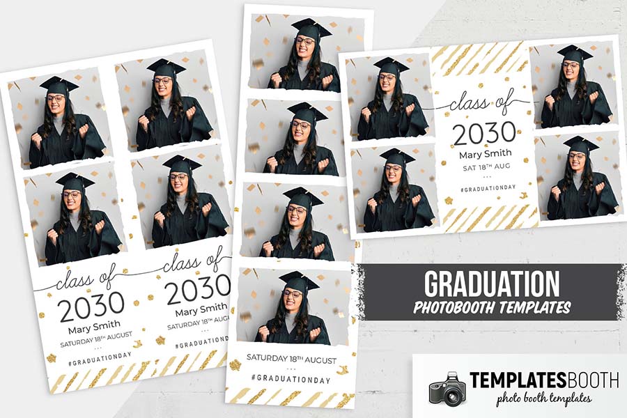 Free Graduation Photo Booth Template