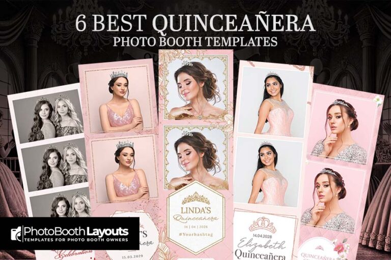 Best Quinceañera Photo Booth Templates