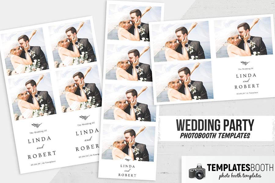 Simple Minimalist Photo Booth Template